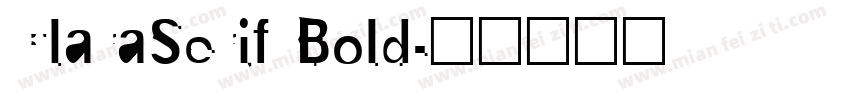 ClaraSerif Bold字体转换